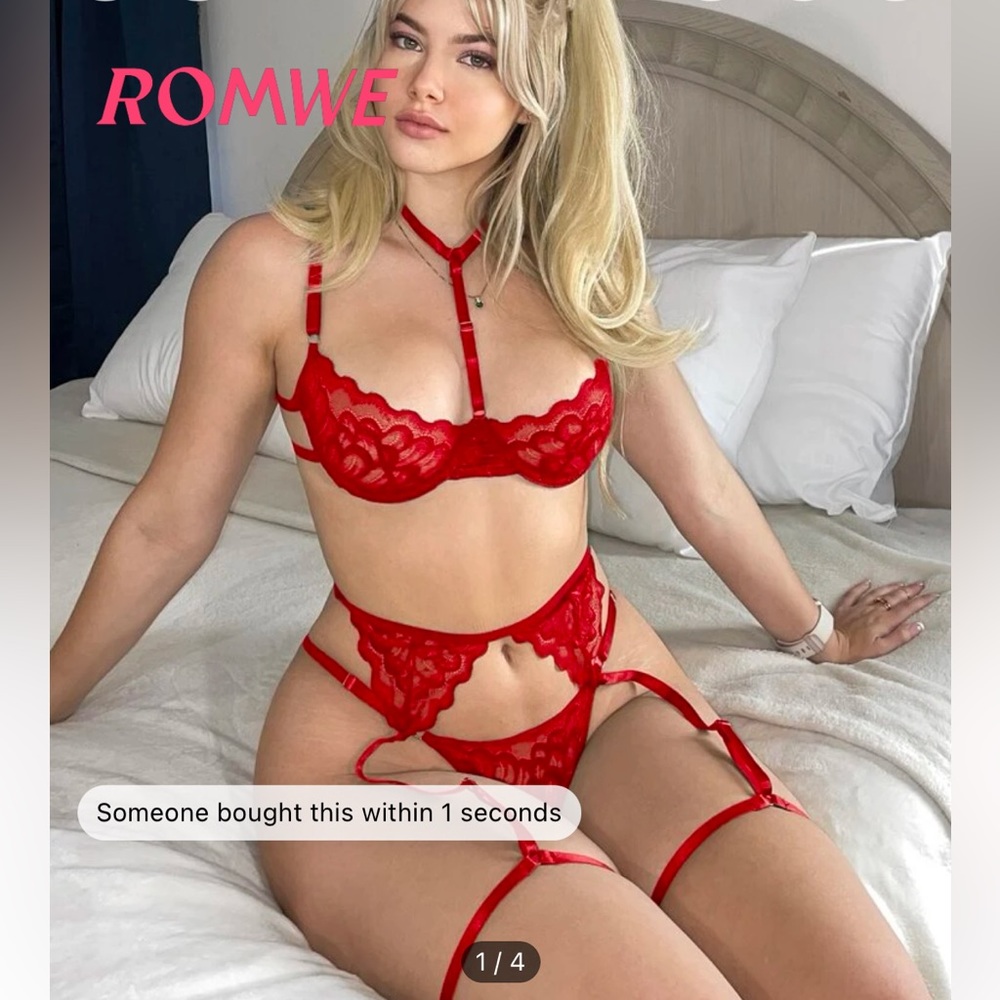 Women’s lingerie and sexy costume set